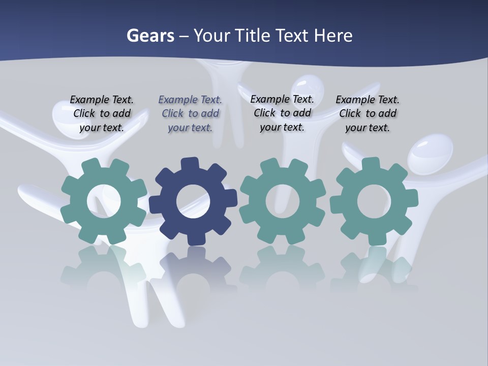 Unity Reach Team PowerPoint Template