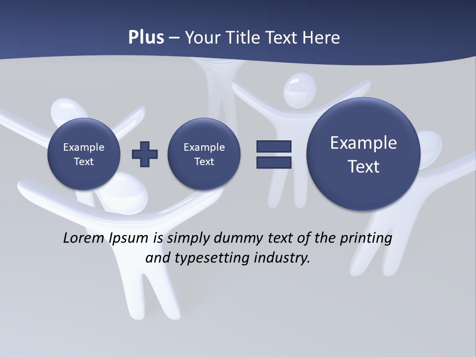 Unity Reach Team PowerPoint Template