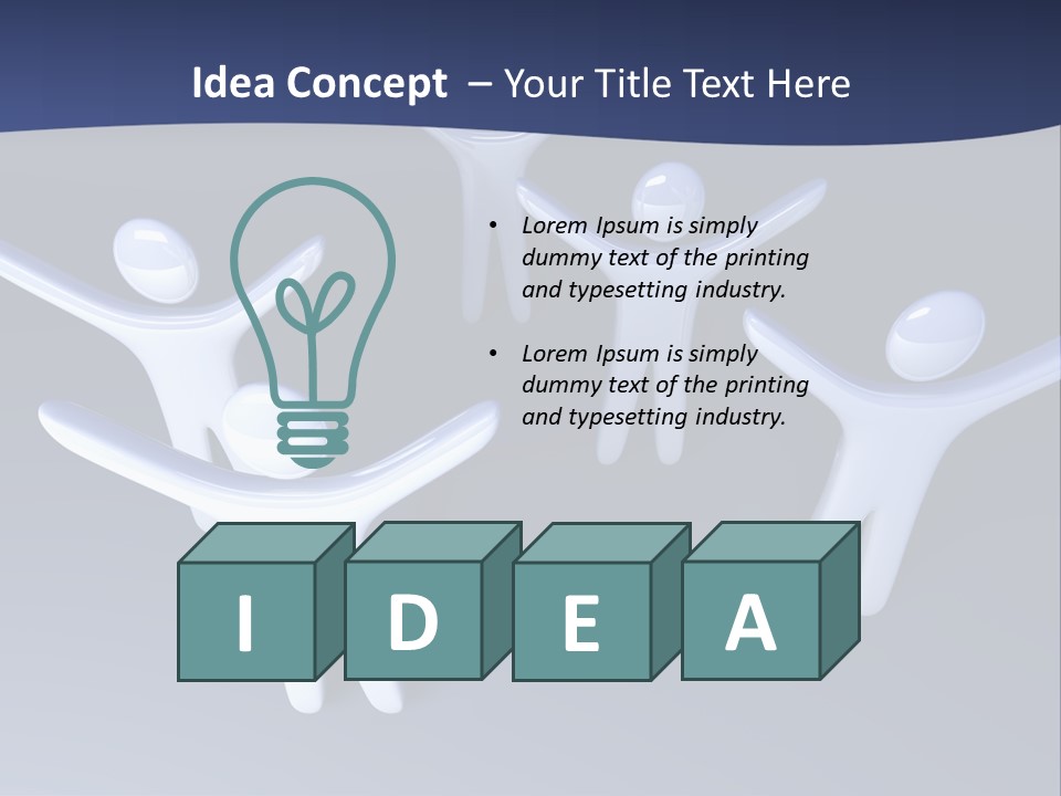 Unity Reach Team PowerPoint Template