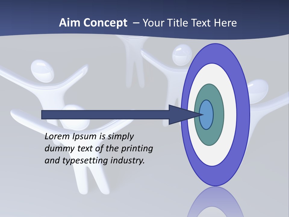 Unity Reach Team PowerPoint Template