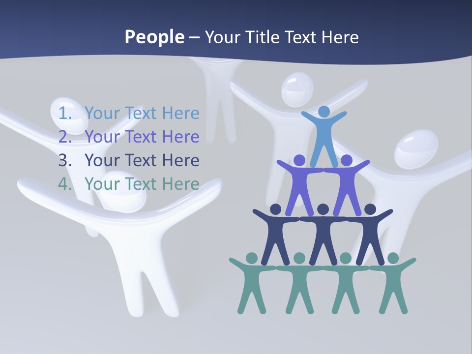 Unity Reach Team PowerPoint Template