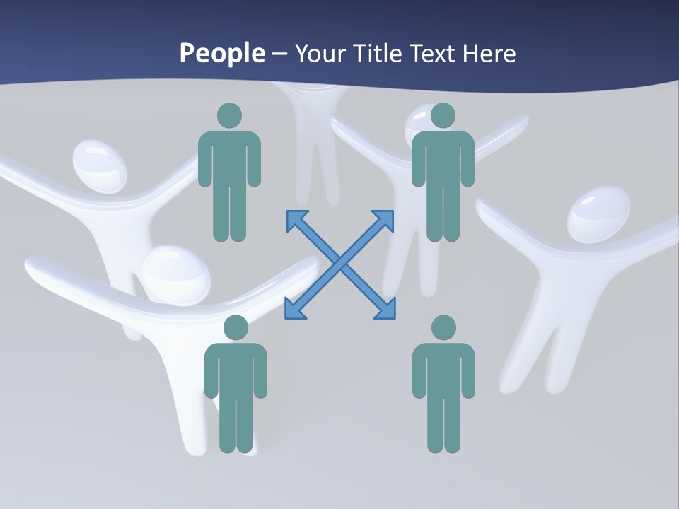 Unity Reach Team PowerPoint Template