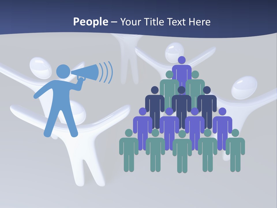 Unity Reach Team PowerPoint Template