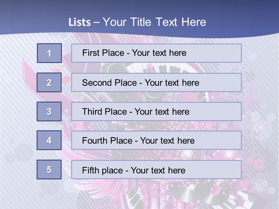 Card Style Spill PowerPoint Template