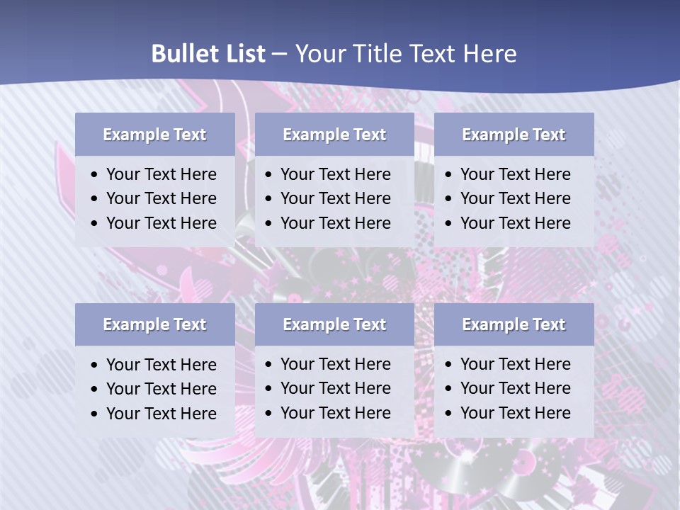 Card Style Spill PowerPoint Template