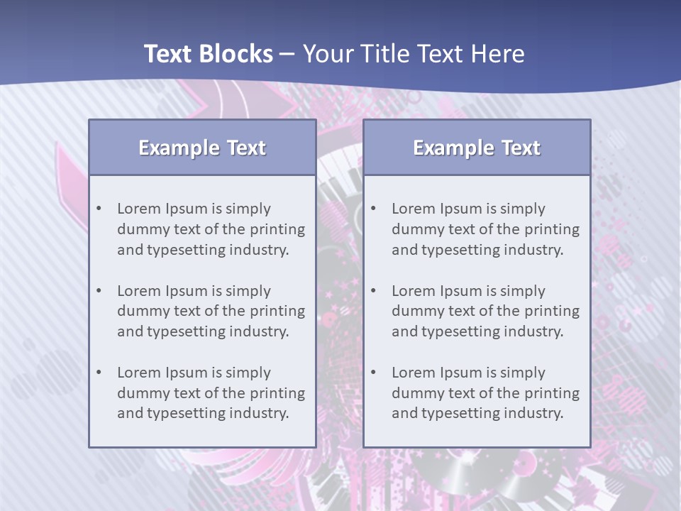 Card Style Spill PowerPoint Template