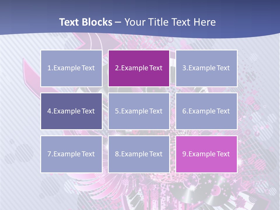 Card Style Spill PowerPoint Template