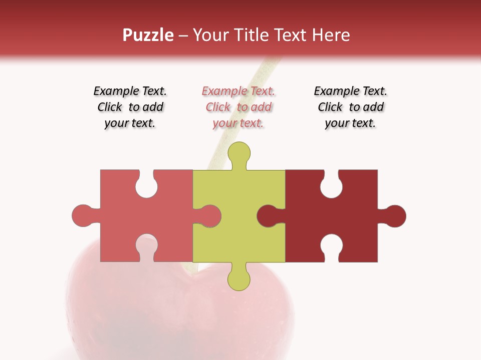 Romance Romantic Berry PowerPoint Template