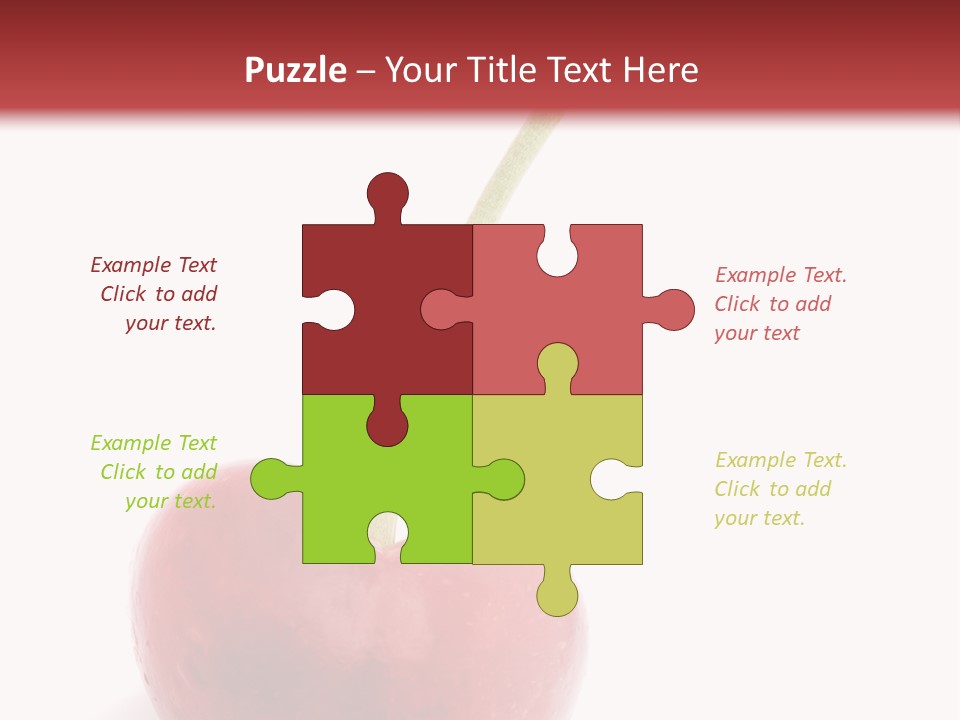 Romance Romantic Berry PowerPoint Template