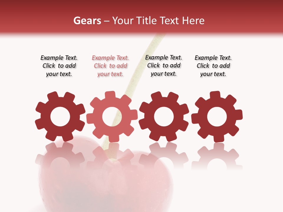 Romance Romantic Berry PowerPoint Template