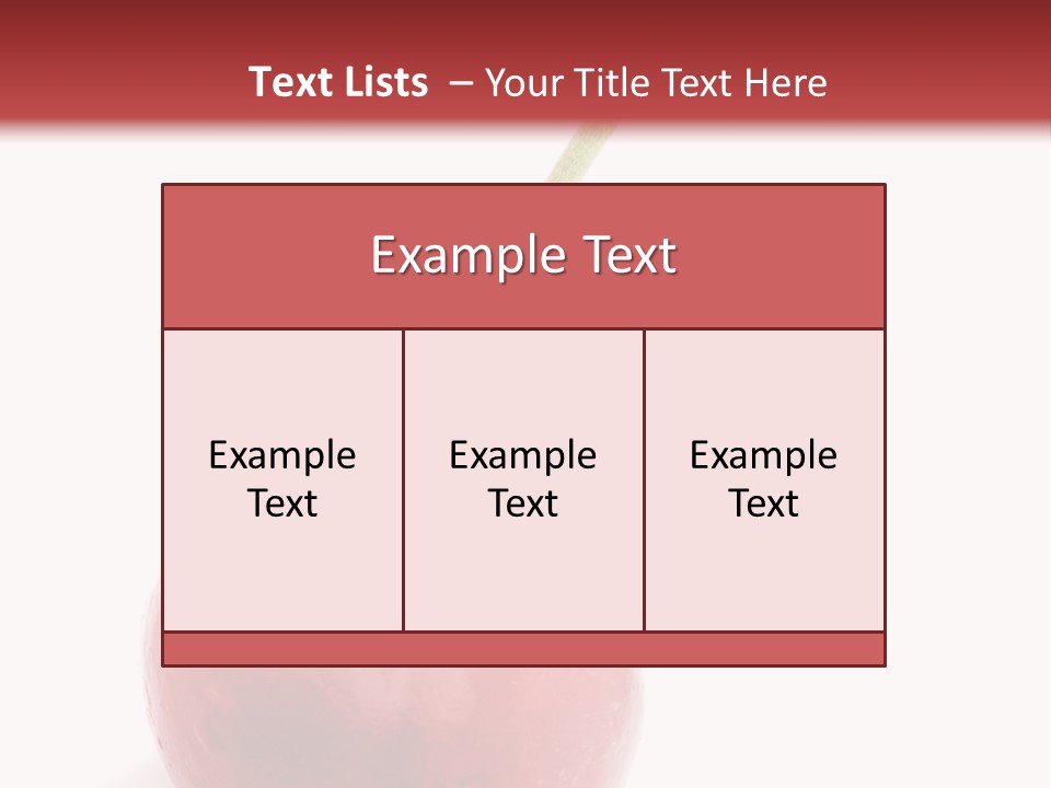 Romance Romantic Berry PowerPoint Template