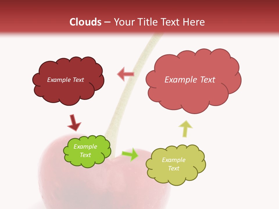 Romance Romantic Berry PowerPoint Template