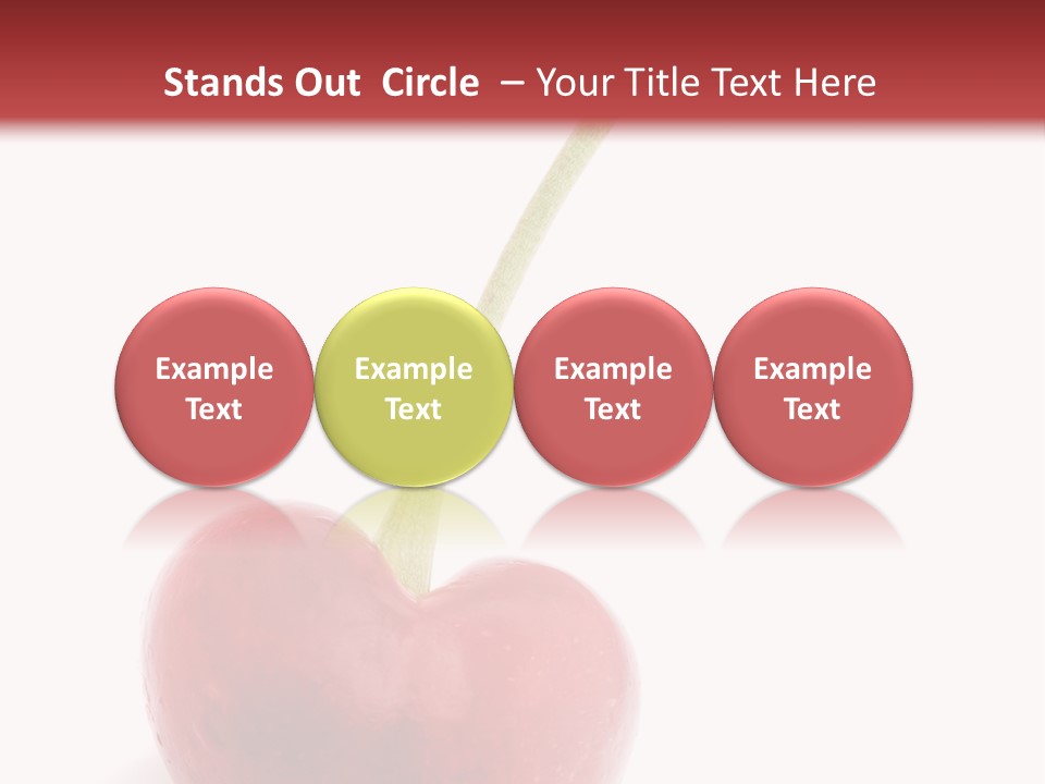Romance Romantic Berry PowerPoint Template