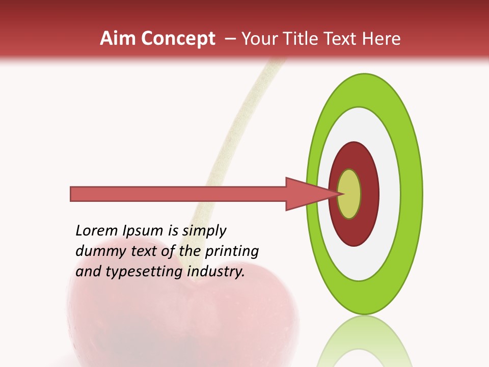 Romance Romantic Berry PowerPoint Template