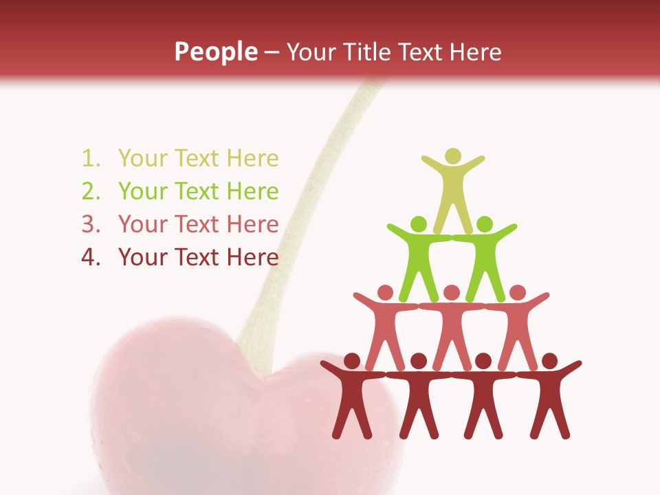 Romance Romantic Berry PowerPoint Template