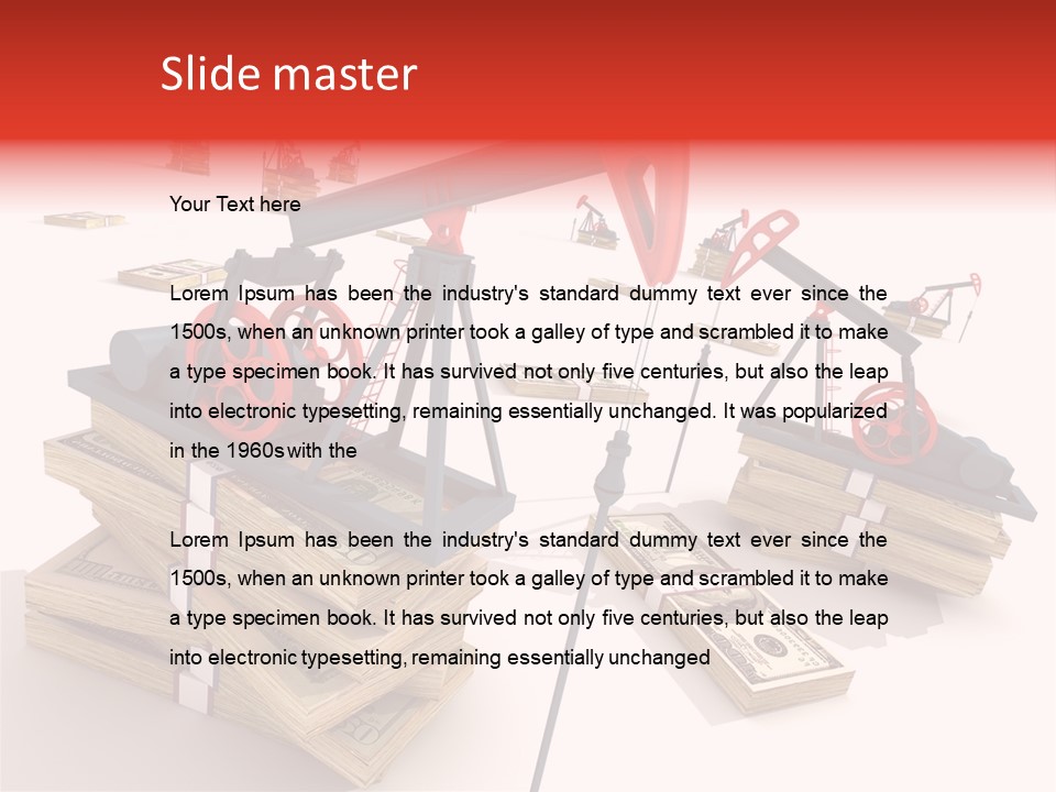 White Rig Business PowerPoint Template