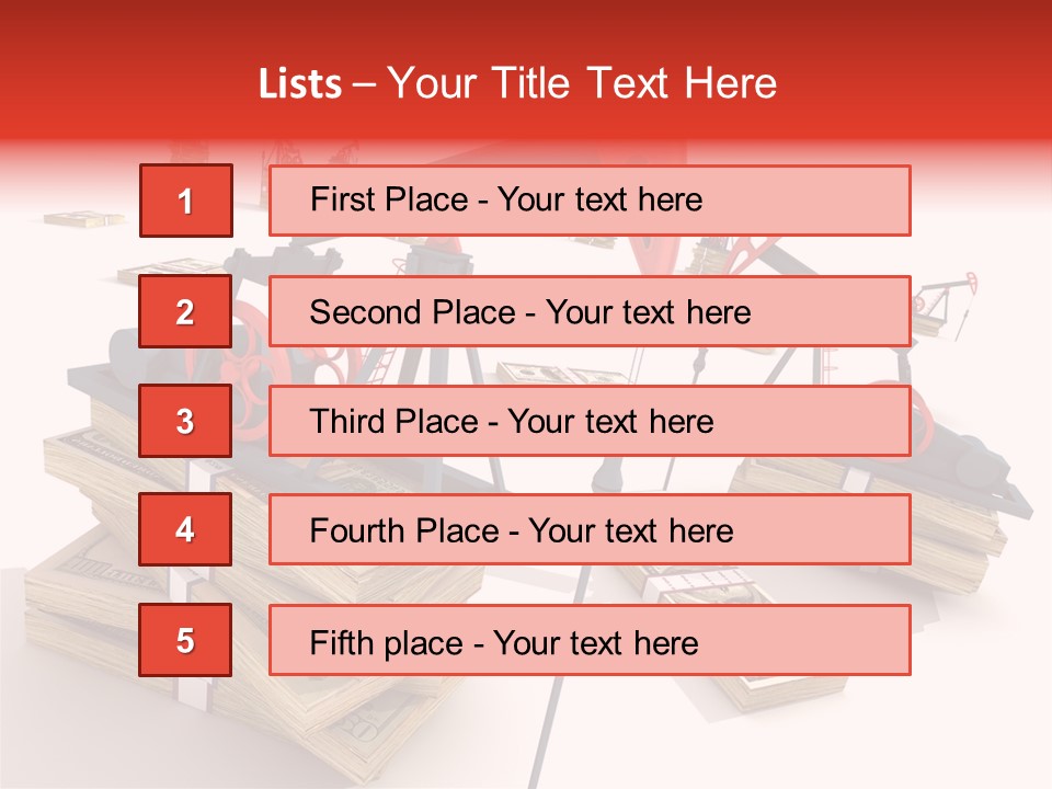 White Rig Business PowerPoint Template