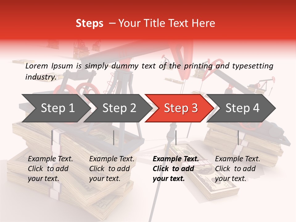 White Rig Business PowerPoint Template