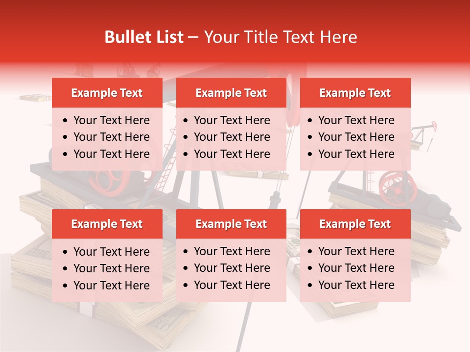 White Rig Business PowerPoint Template