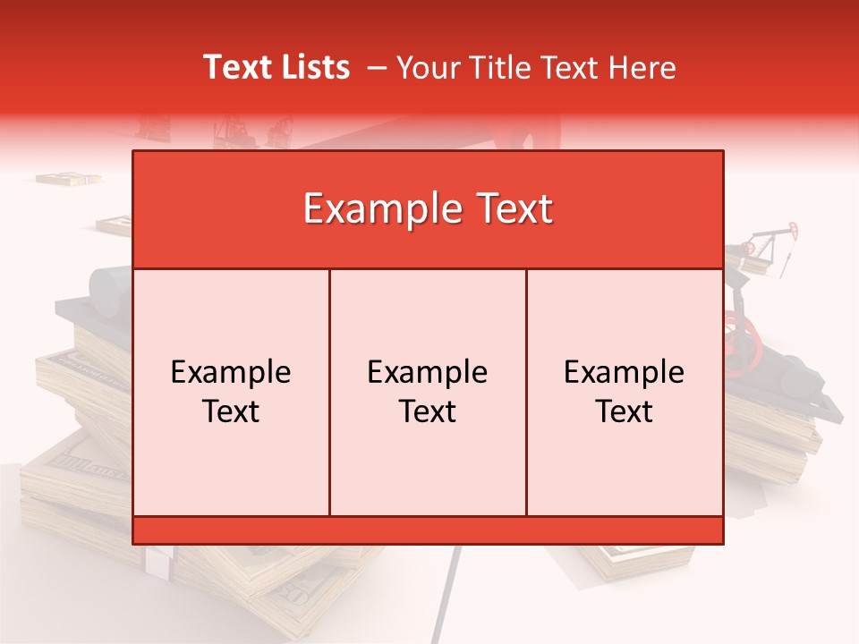 White Rig Business PowerPoint Template