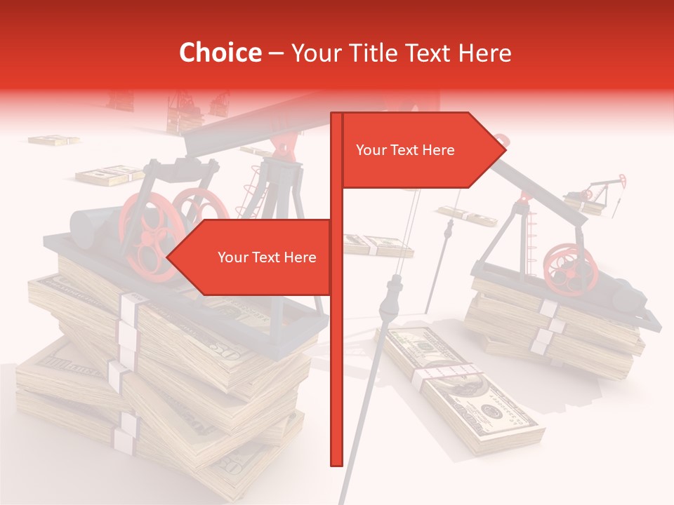 White Rig Business PowerPoint Template