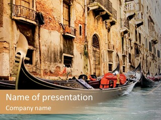 Ride Building Tourism PowerPoint Template