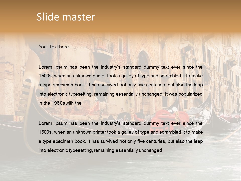 Ride Building Tourism PowerPoint Template