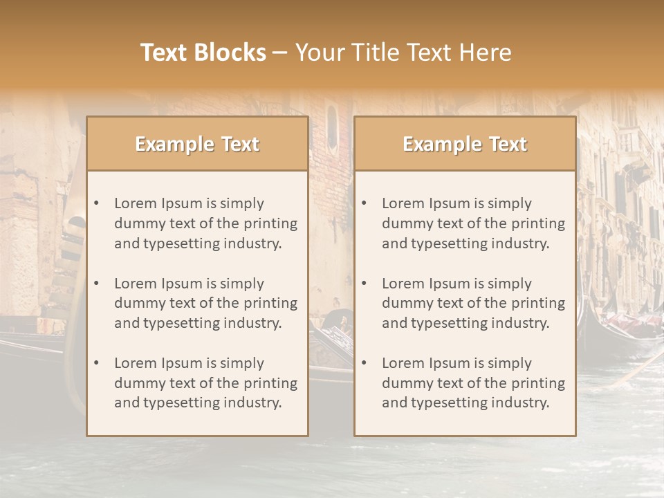 Ride Building Tourism PowerPoint Template