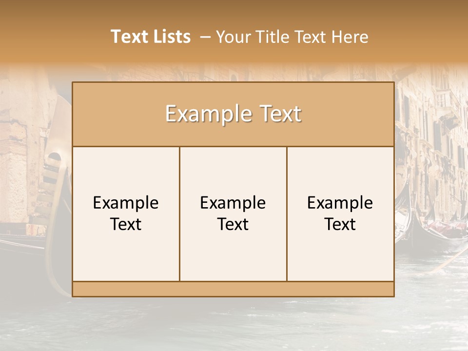 Ride Building Tourism PowerPoint Template