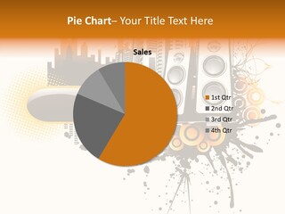 Surrounding Bass Power PowerPoint Template