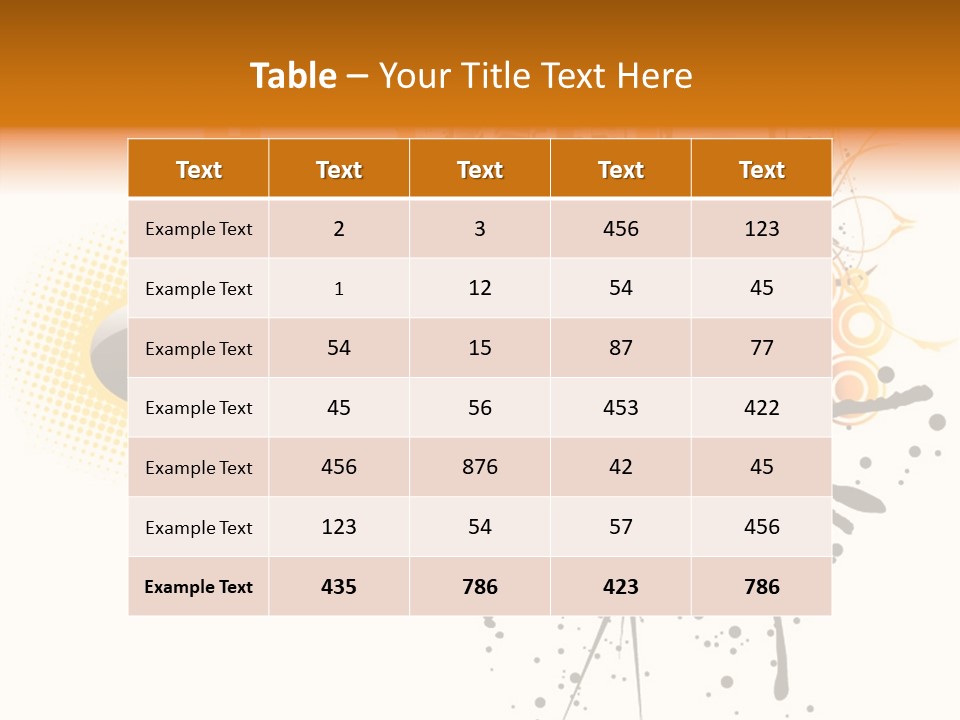 Surrounding Bass Power PowerPoint Template