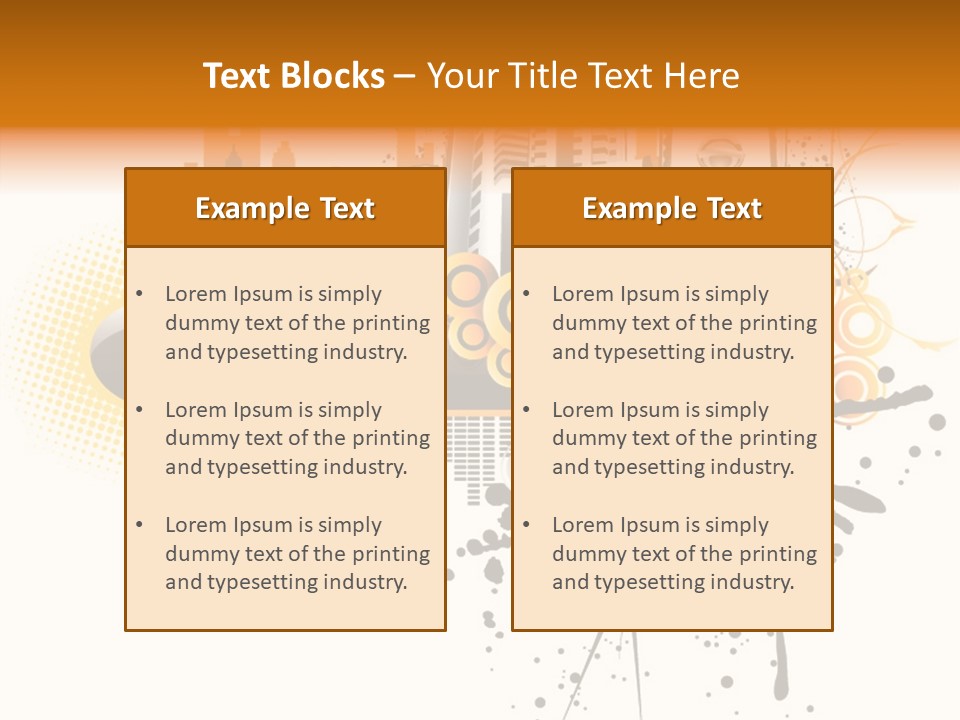 Surrounding Bass Power PowerPoint Template