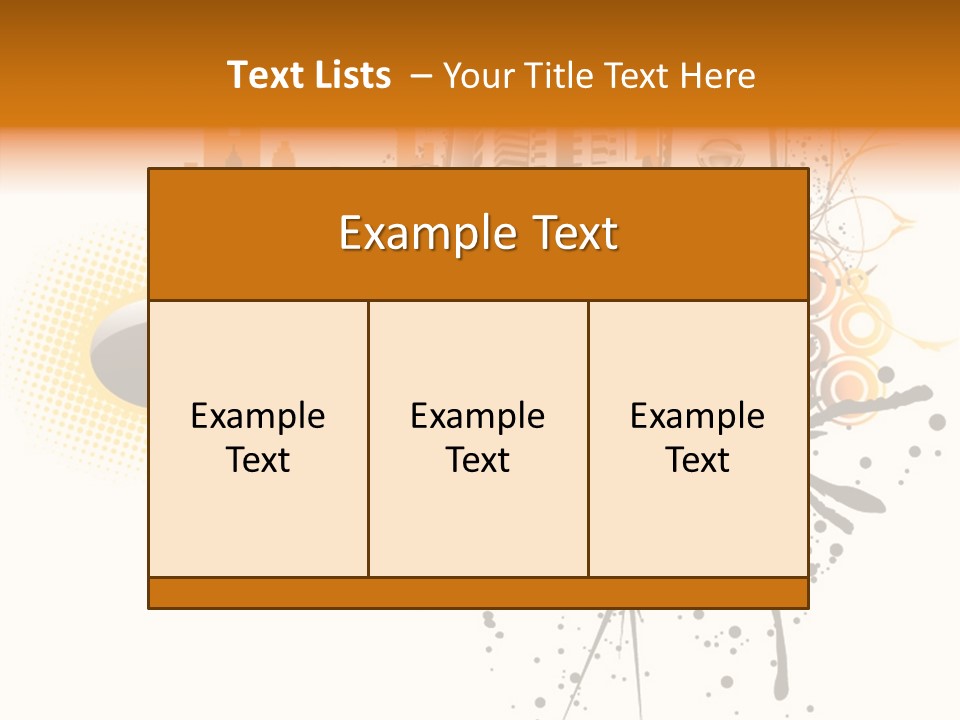 Surrounding Bass Power PowerPoint Template