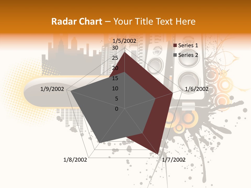 Surrounding Bass Power PowerPoint Template