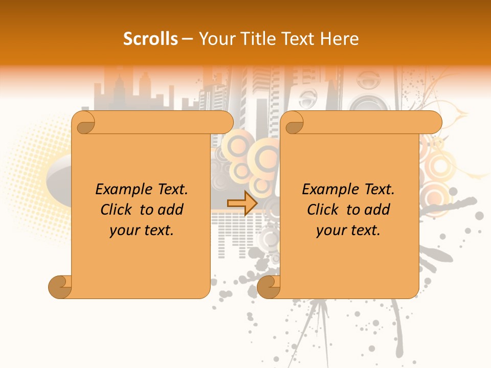 Surrounding Bass Power PowerPoint Template