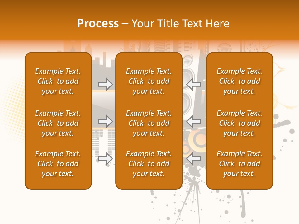 Surrounding Bass Power PowerPoint Template