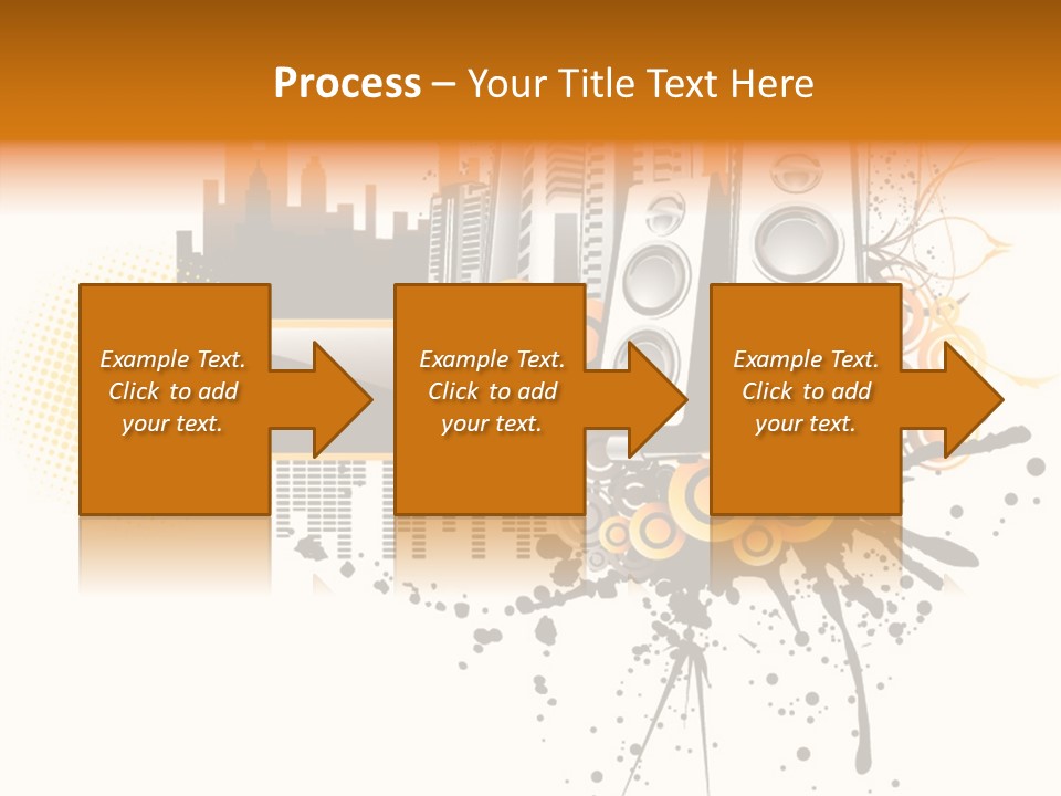 Surrounding Bass Power PowerPoint Template