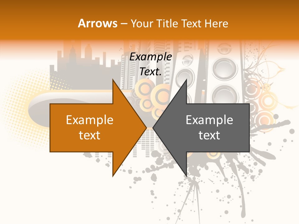 Surrounding Bass Power PowerPoint Template