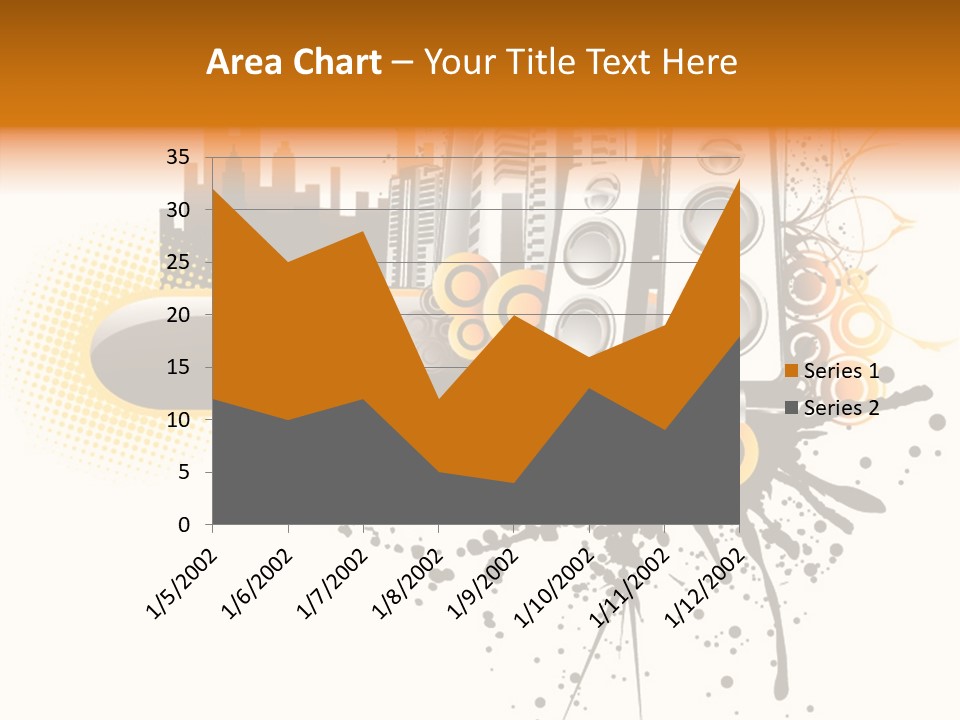 Surrounding Bass Power PowerPoint Template
