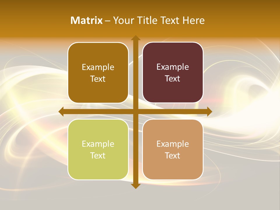 Blue Color Effects PowerPoint Template