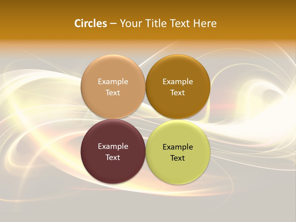 Blue Color Effects PowerPoint Template