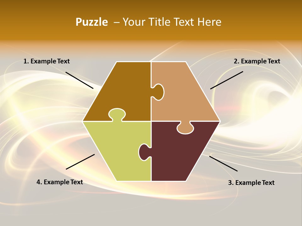 Blue Color Effects PowerPoint Template