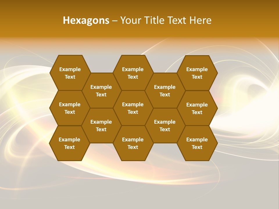 Blue Color Effects PowerPoint Template