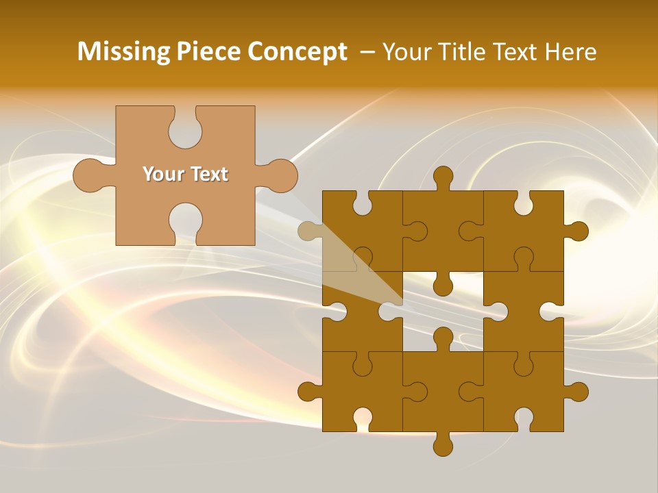 Blue Color Effects PowerPoint Template