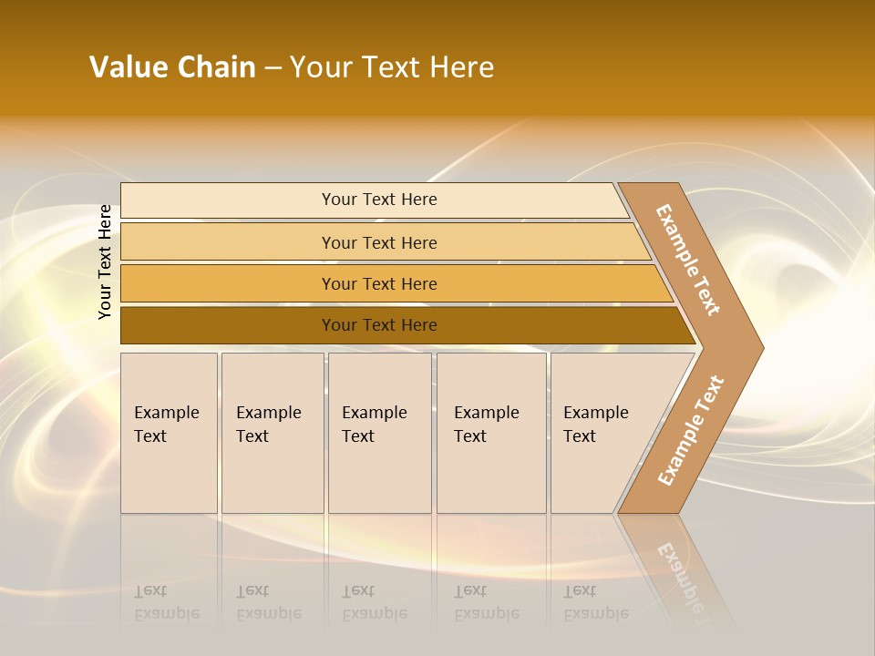 Blue Color Effects PowerPoint Template