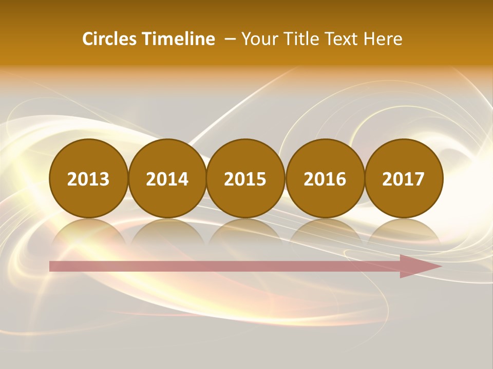 Blue Color Effects PowerPoint Template