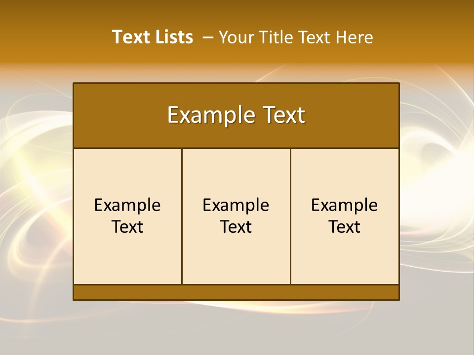 Blue Color Effects PowerPoint Template