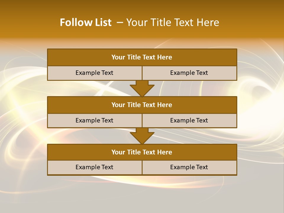 Blue Color Effects PowerPoint Template