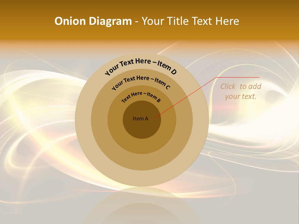 Blue Color Effects PowerPoint Template