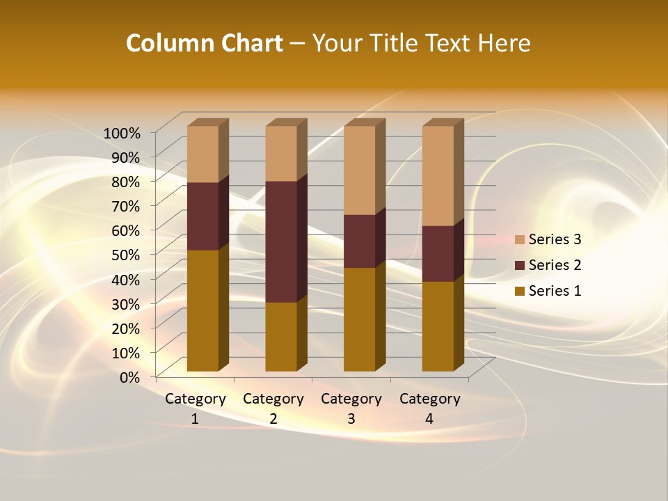 Blue Color Effects PowerPoint Template